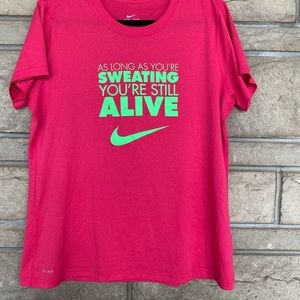Nike Dri-Fit Short sleeve T-shirt, size XL